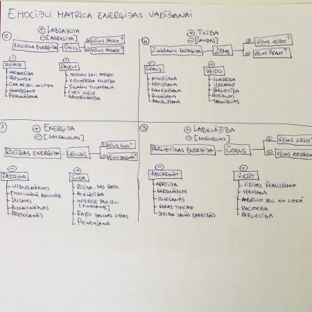 Emociju matrica enerģijas vadīšanai